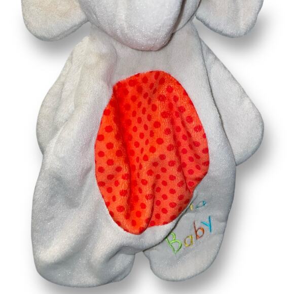 Gund Baby Lovey Elephant Plush Flappy Activity Hello Security Blanket Nursery - Picture 4 of 10